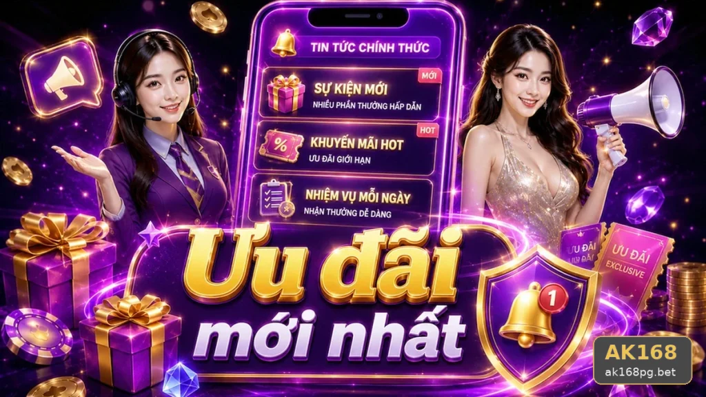Hướng Dẫn AK168: Đọc Dữ Liệu Giao Diện, Tin Mới Và Điều Kiện Khuyến Mãi Tại ak168pg.bet